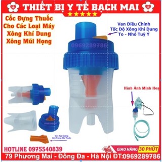 Cốc đựng thuốc cho các loại máy xông khí dung