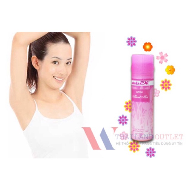 Lăn khử mùi 2x Thái Lan 75ml Chính hãng