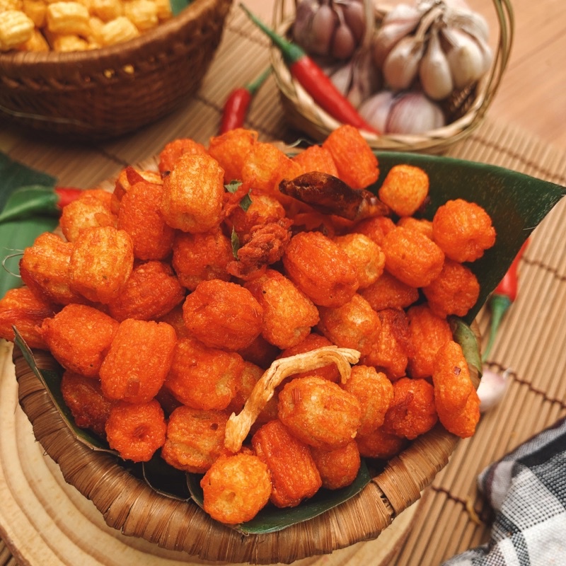 NUI SẤY KHÔ BÒ LÁ CHANH - Ăn vặt Tạp Hoá Cá Cơm