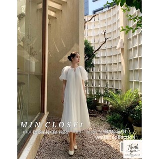 Váy maxi dập ly 4 màu