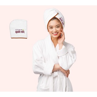 Khăn quấn ủ tóc logo Nguyên Xuân