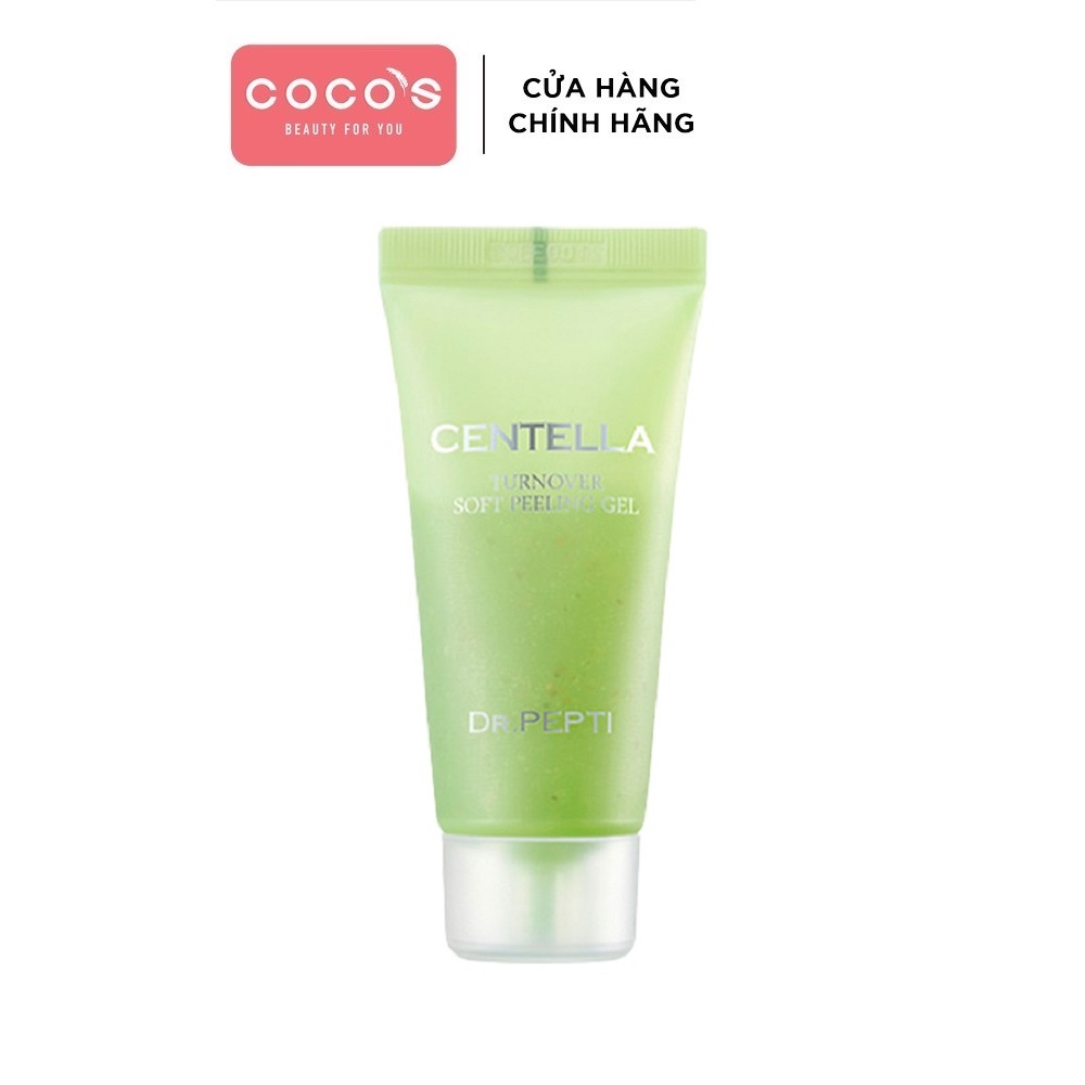 Gel Tẩy Tế Bào Chết Dr.pepti Centella Turnover Soft Peeling Gel Chiết Xuất Rau Má Dịu Nhẹ Cho Da 30ml