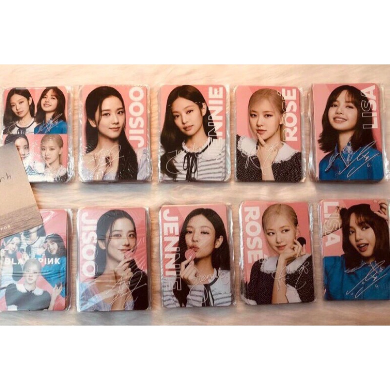 Set 10 card oreo BLACKPINK