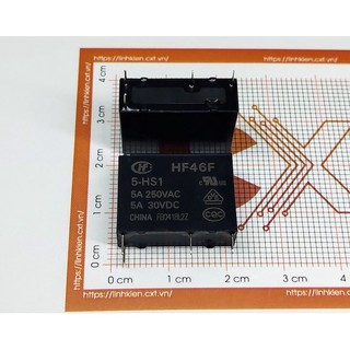 Hongfa relay 5a 5v hf46f-005-hs1
