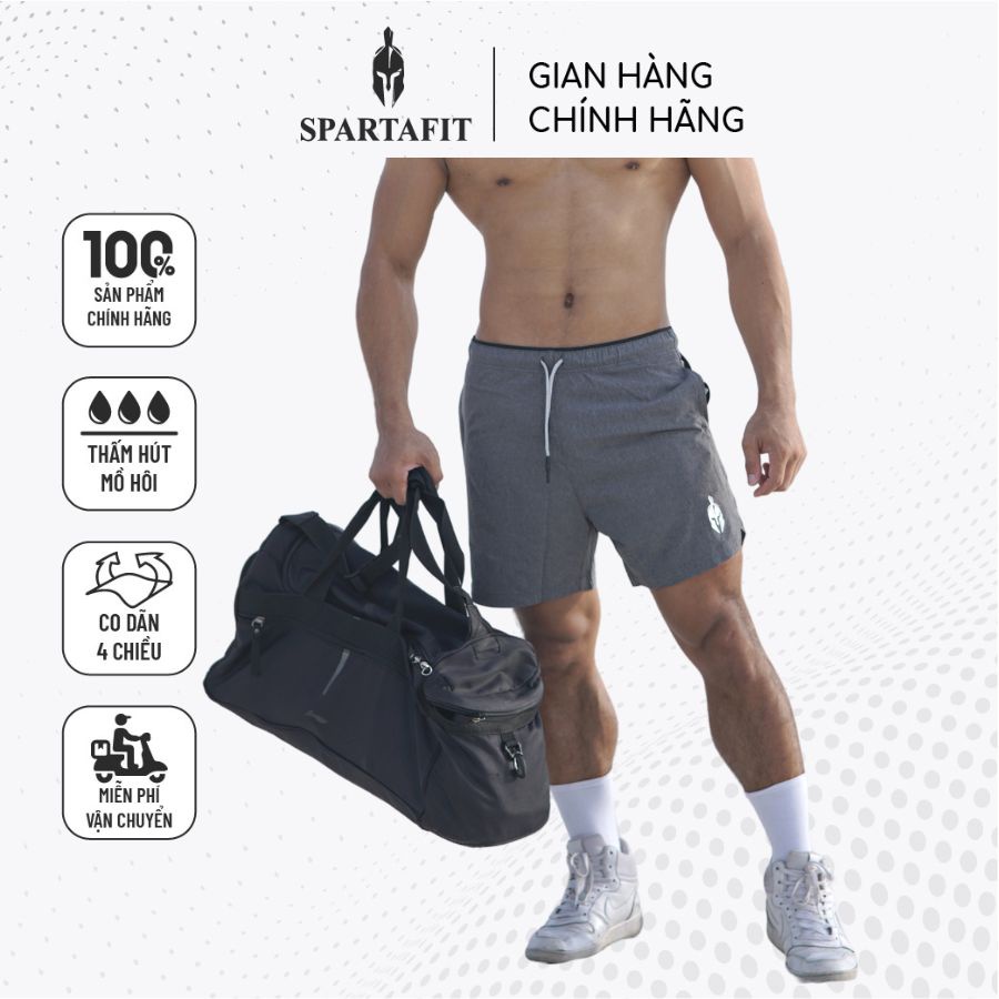 Quần short thể thao nam tập gym SPARTA VITAL