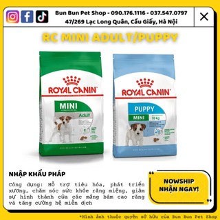 (800GR) Hạt khô Royal Canin Mini Puppy/Adult dành cho chó
