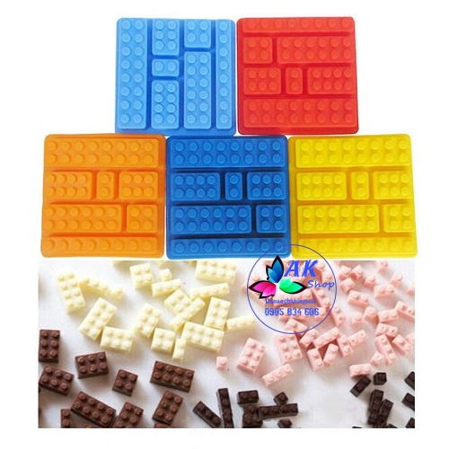 KHUÔN SILICON 7 LEGO
