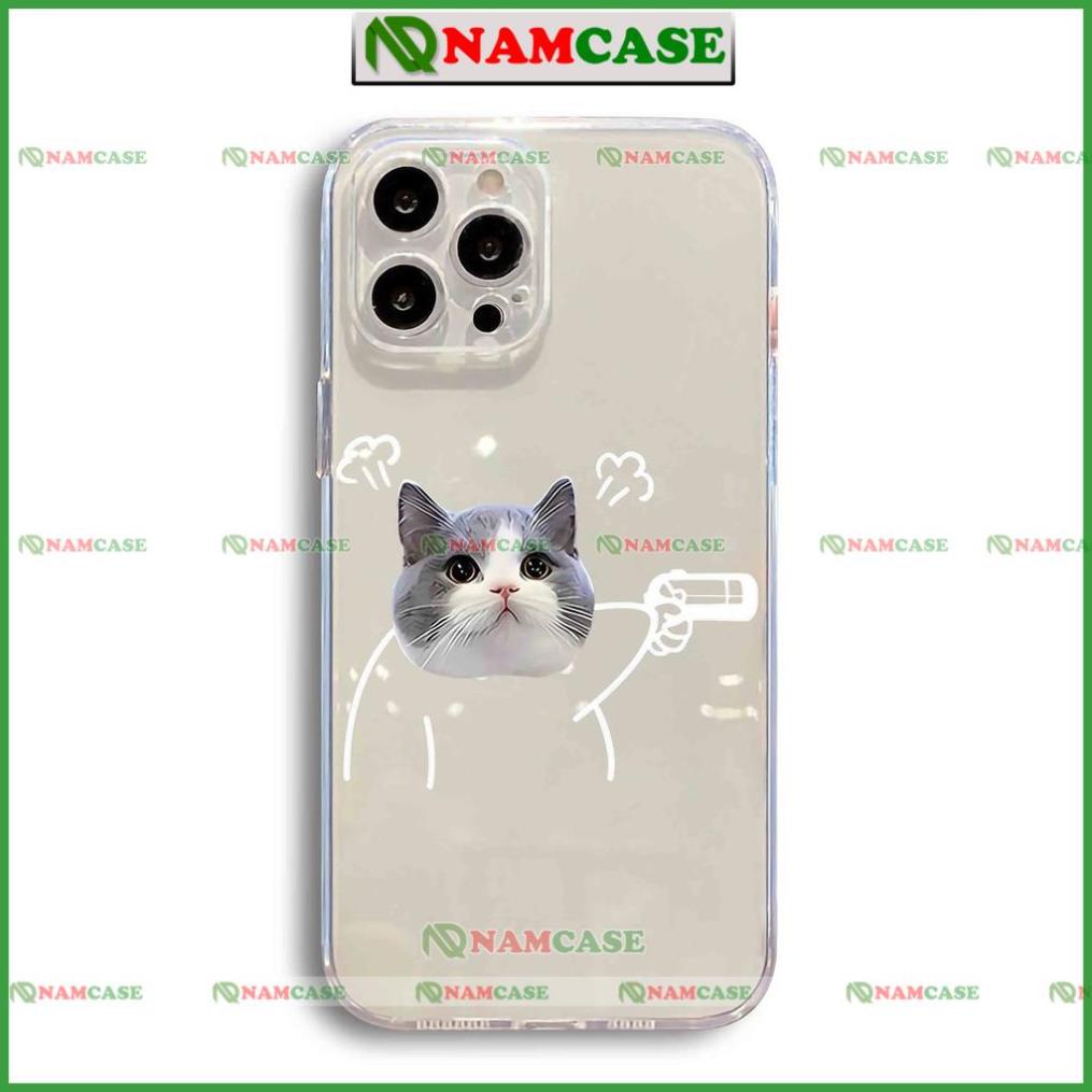 Ốp lưng iphone cặp đôi hoạt hình độc lạ chó mèo ngộ nghĩnh dễ thương đẹp cho ip 6/6s/7/8/X/XS/11/12/13/14 Pro Plus Max