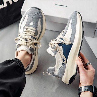 Giày sneaker phối da, phong cách trẻ trung CS270