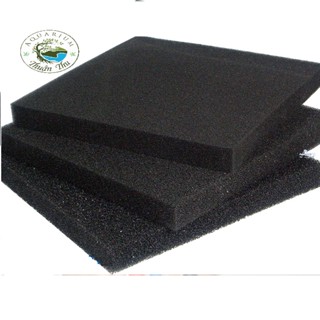 Bông lọc đen dày 5cm 3cm 2cm nhiều kích thước._Mút lọc đen sinh học cho bể cá cảnh