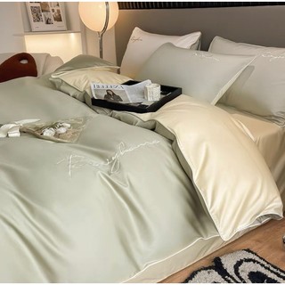 Set 4 món chăn ga gối cotton lụa 60s- tokyo.bedding