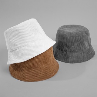 Mũ bucket trơn vải nhung tăm Reckless Capman, nón bo tròn unisex nam nữ CM66