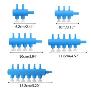 Đầu Chia Oxy Có Van Khóa - Van Oxi Loại Tốt, Sử Dụng Được Dây 4-8mm