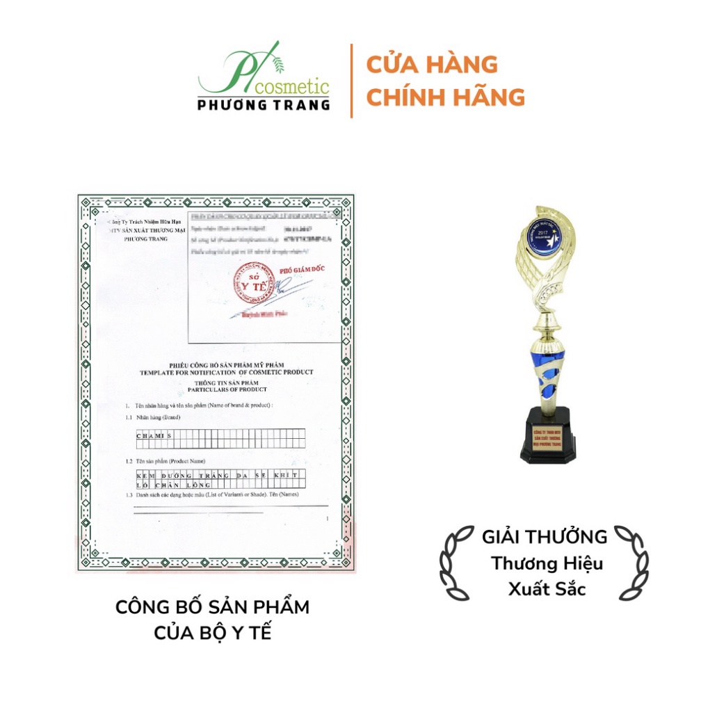 Kem Dưỡng Trắng Da COLLAGEN CHAMIS  - Giúp Làm Mịn Da, Se Khít Lỗ Chân Lông