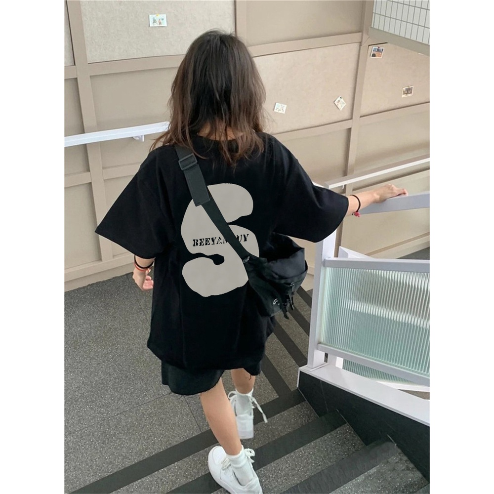 QADCOL Áo Thun Ngắn Tay Thiết Kế Độc Đáo Phong Cách vintage Mỹ Thời Trang Mùa Hè Cho Nữ