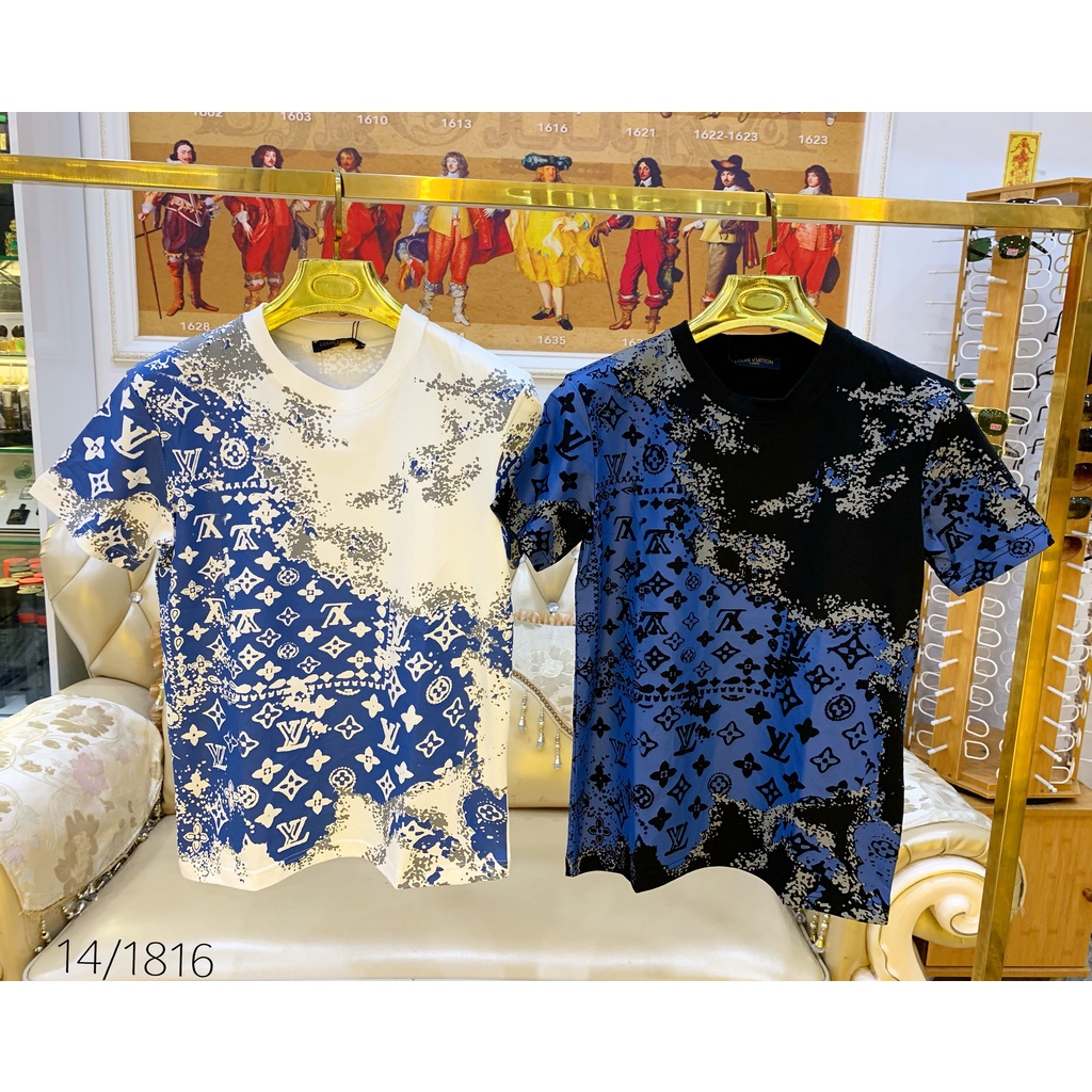 Áo Thun Nam Loang LV cao cấp phối màu cực chất-Áo Phông Nam Mới nhất