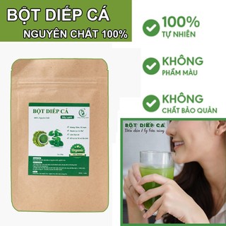 Bột diếp cá sấy lạnh nguyên chất 100g