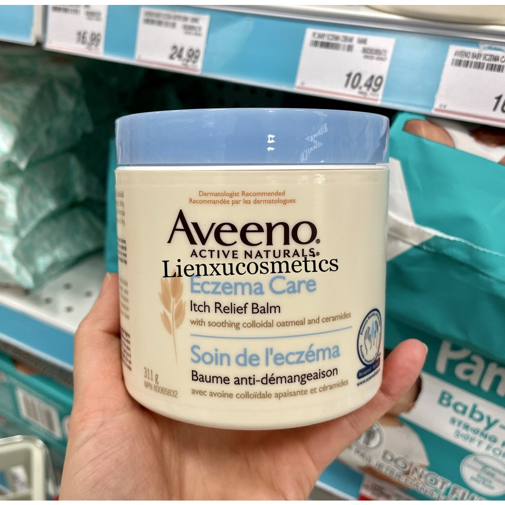 Kem chàm Aveeno Eczema Care 311G cho trẻ em và người lớn (bản Canada)