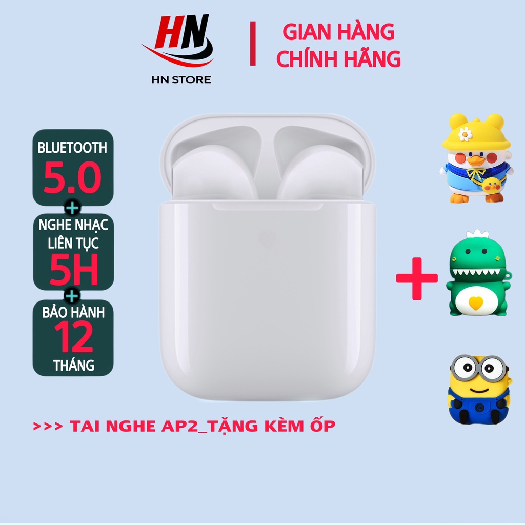 Tai nghe bluetooth không dây P2 HN STORE Full chức năng dùng cho các dòng điện thoại và laptop