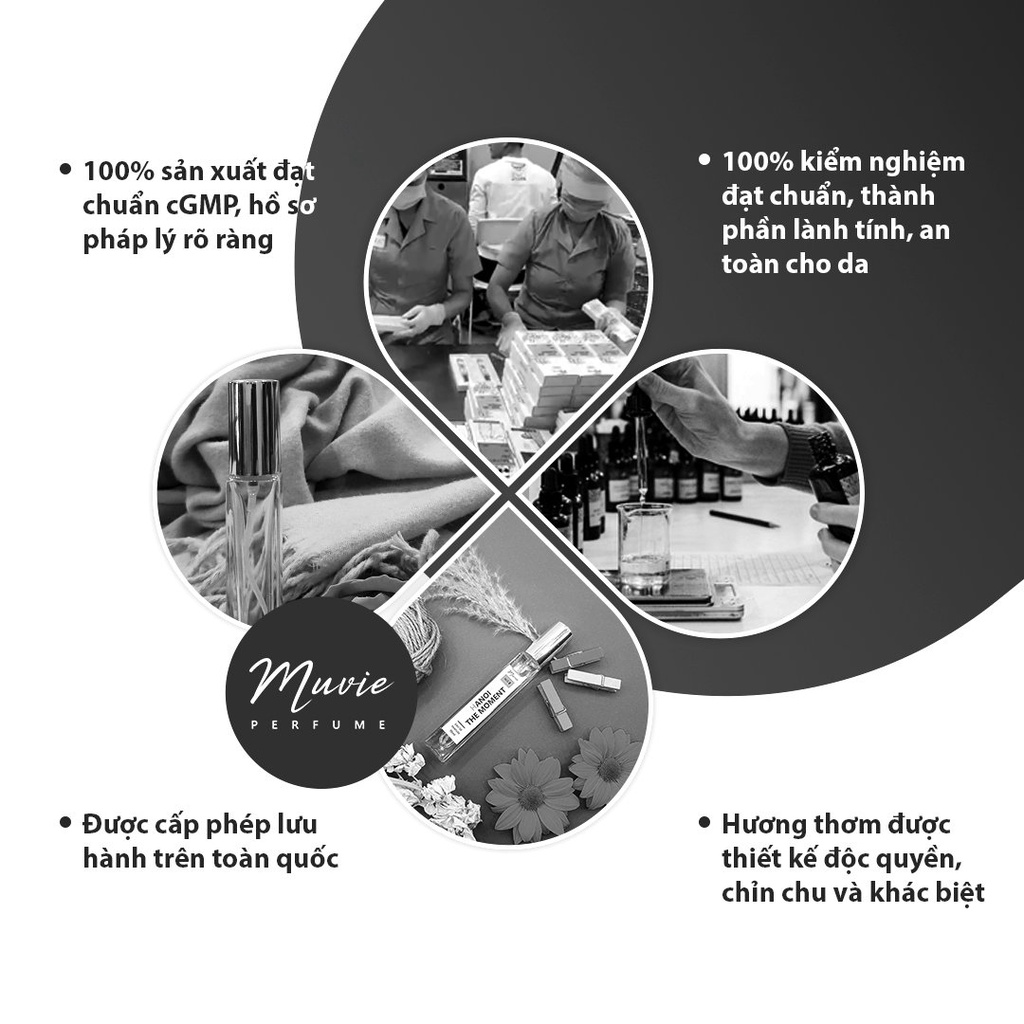 Nước hoa nữ thơm lâu MUVIE Love Me 10ml ngọt ngào, gợi cảm, hiện đại