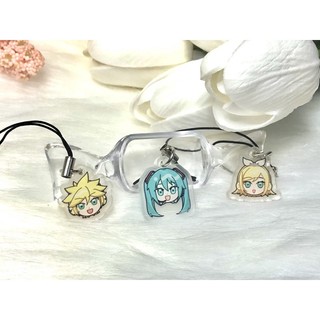 [CÓ SẴN] Móc điện thoại Vocaloid (Miku, Rin, Len)