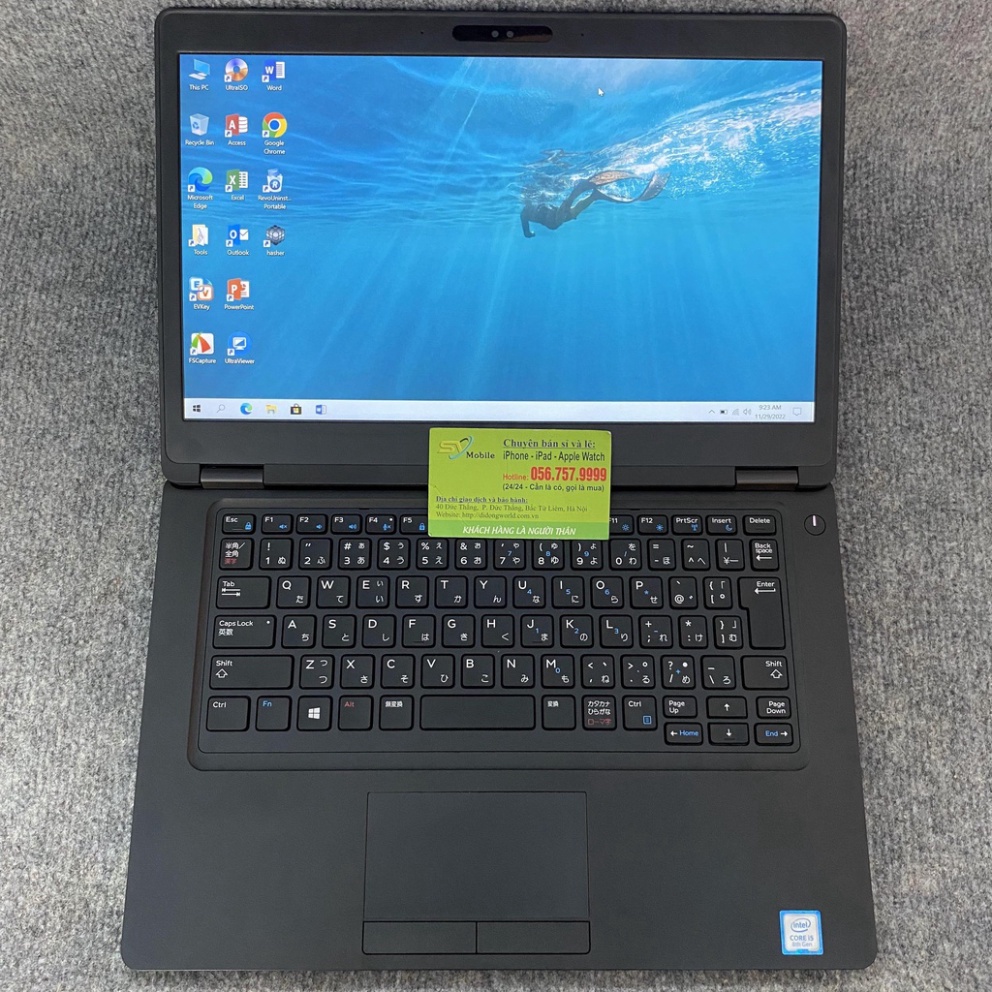 Laptop Dell Latitude 5490- Core i5 8350U- Ram 8GB- Ổ cứng 256GB SSD- Màn hình 14inch. Bảo Hành từ 6-12 tháng.