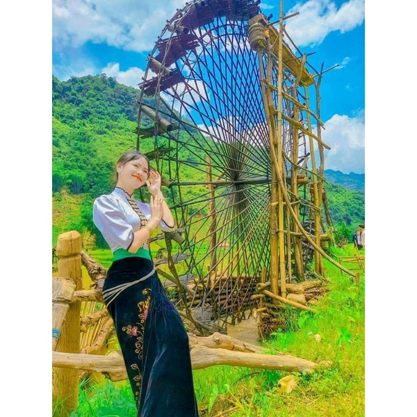 Dây Xà Tích, Dây Đeo Váy Dân Tộc Thái loại 4 dây