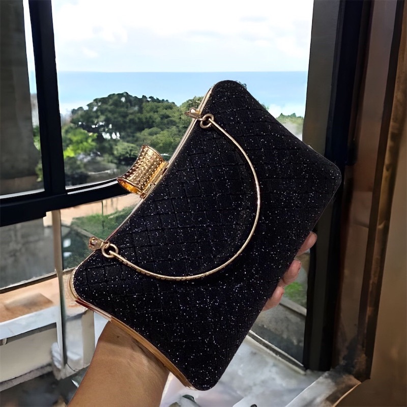 Bóp Đầm Đeo Vai Kết Hạt Thủ Công Hàng Cao Cấp Có Quai{ Nhận giao hoả tốc trong ngày khu vực tphcm}