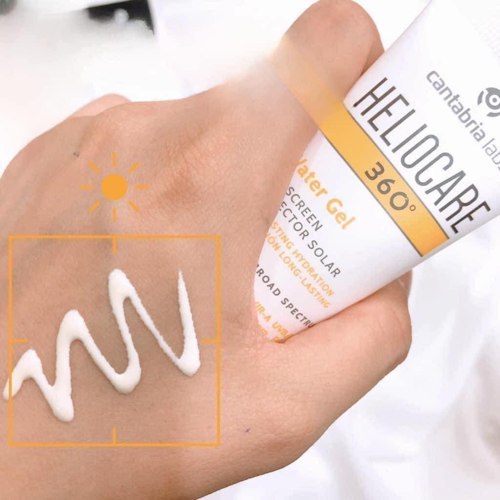 Sẵn 5 loại - Kem Chống Nắng Heliocare Spf 50 có  360 Water Gel ,  Mineral , pigment , MD A-R Emulsion, Age Active Fluid