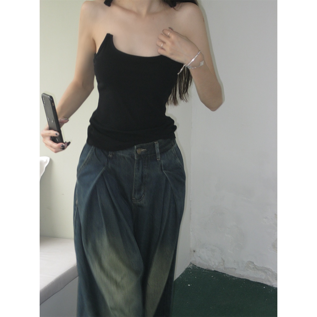 Lalisas Áo Hai Dây Vô Hình Thời Trang Hàn Quốc Quyến Rũ Cho Nữ