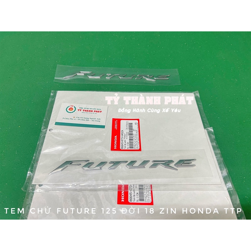 Tem chử Future 125 mới 18 Led