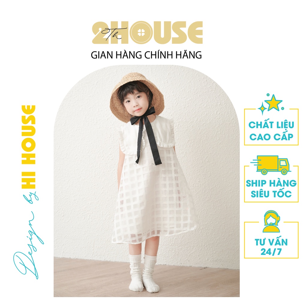 Váy thiết kế xinh cho bé gái - FLORA DRESS - 2House - V5