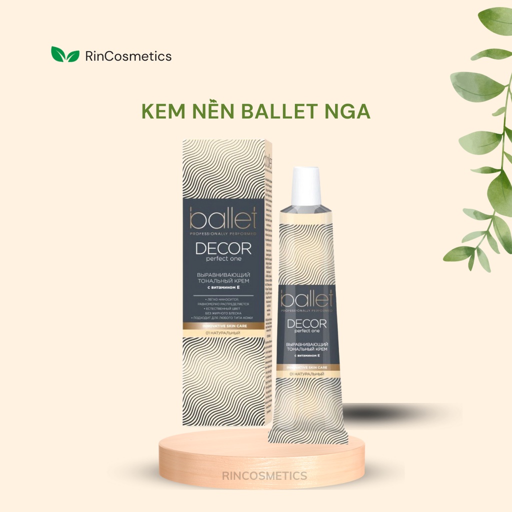 Kem nền ballet mỹ phẩm Nga