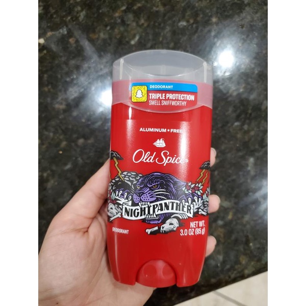 Lăn Khử Mùi Old Spice Wild Collection Night Panther 73Gr (Sáp Trắng)