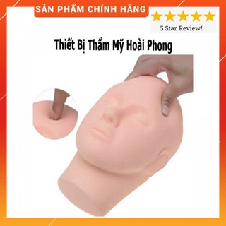   Sale  Đầu Canh Dành Cho Học Viên Nối Mi Và Massage Mặt Mặt Canh Chất Liệu Slicon. 
