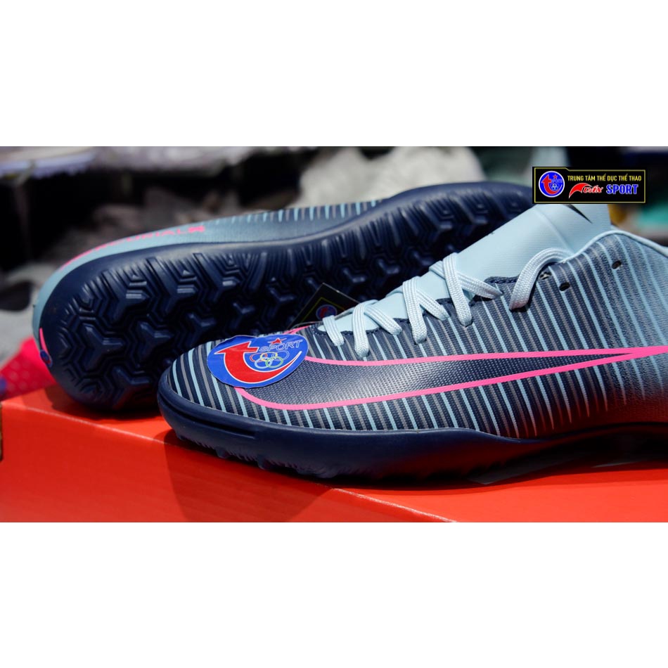 GIÀY đá bóng Mercurical Victory VI TF - XANH RIN KHÓI