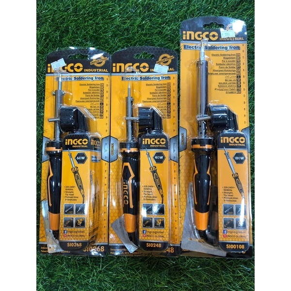 ĐỒ NGHỀ INGCO Mỏ hàn chì 40W—>100W SI0248 - SI0268 - SI00108