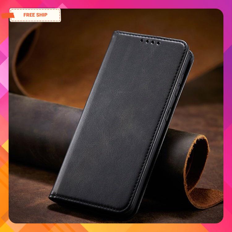 Bao da xiaomi redmi note 9 , 9a , 9c , 9t 2021 , 9pro , note 9s nắp gập 2 mặt có ngăn để thẻ, dạng ví