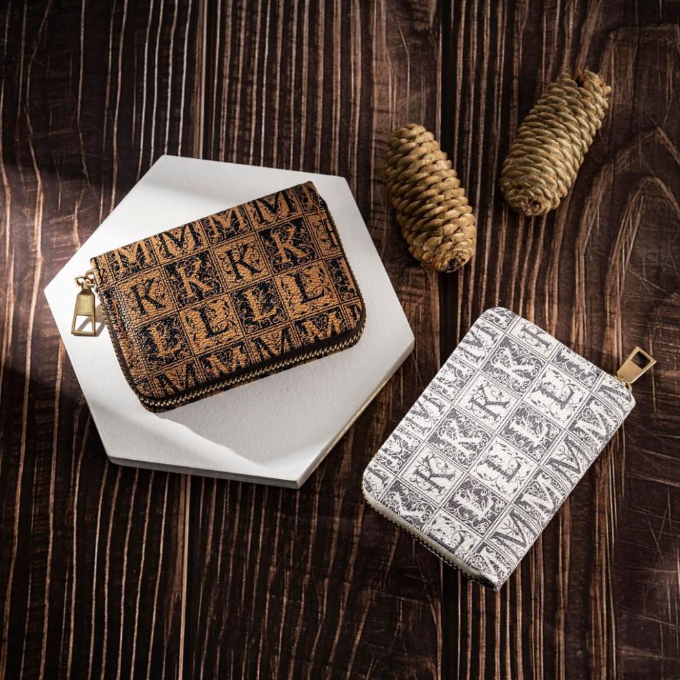 Ví nữ mini nhiều ngăn cầm tay khóa kéo học sinh phong cách Hàn Quốc G18