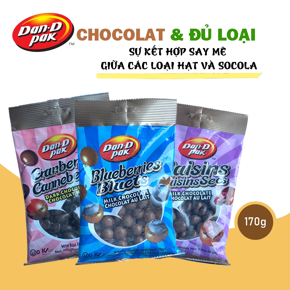 Socola Nhân Đủ Loại Dan- D Pak