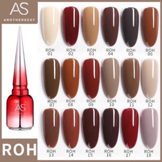 (Xả Kho Thanh Lý) Sơn Gel AS Chai đỏ 15ml (phải hơ máy)