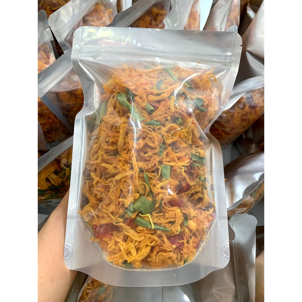 KHÔ GÀ LÁ CHANH LOẠI NGON ĐẶC BIỆT - 100% Thịt gà thật thơm ngon đậm vị