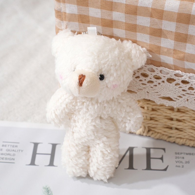 Gấu Bông Teddy Làm Móc Khóa Treo Balo Túi Xách Thời Trang KAYLEE