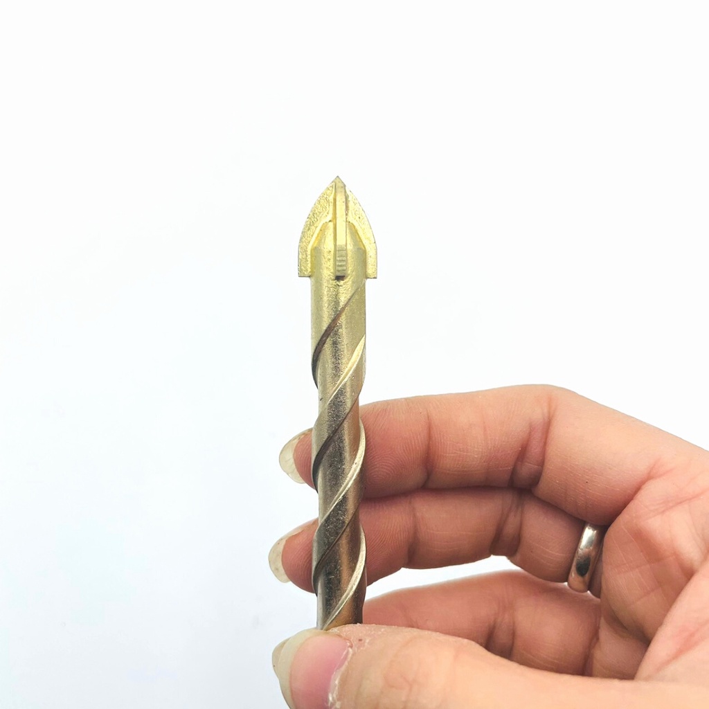 Mũi khoan đa năng 6-8-10-12mm, chân lục giác loại dài 12cm, khoan kính, thủy tinh, khoan gạch men, đá hoa cương