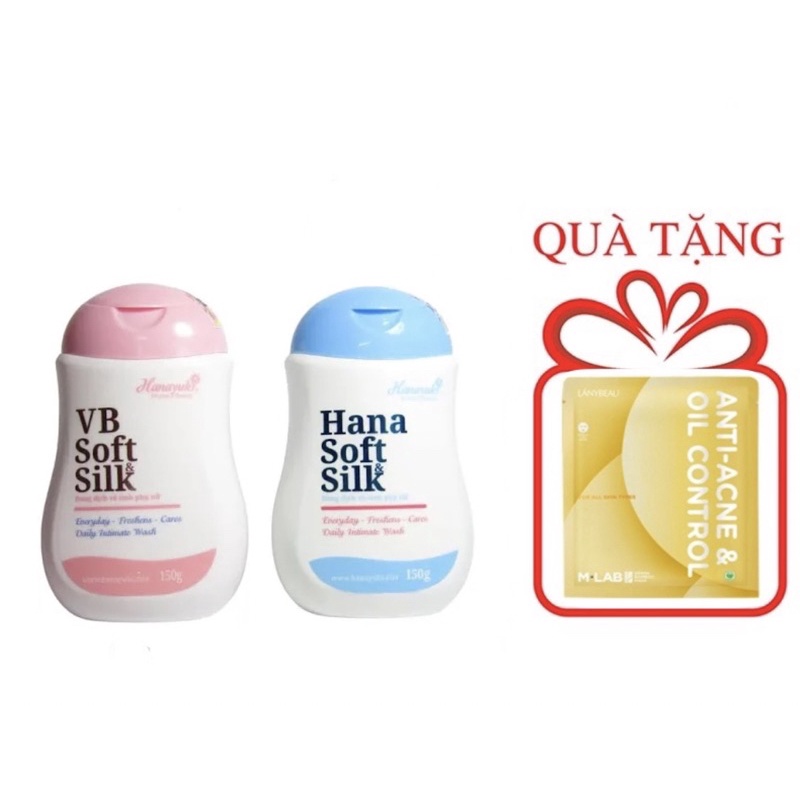 DUNG DỊCH VỆ SINH PHỤ NỮ HANAYUKI -HANA SOFT & SILK