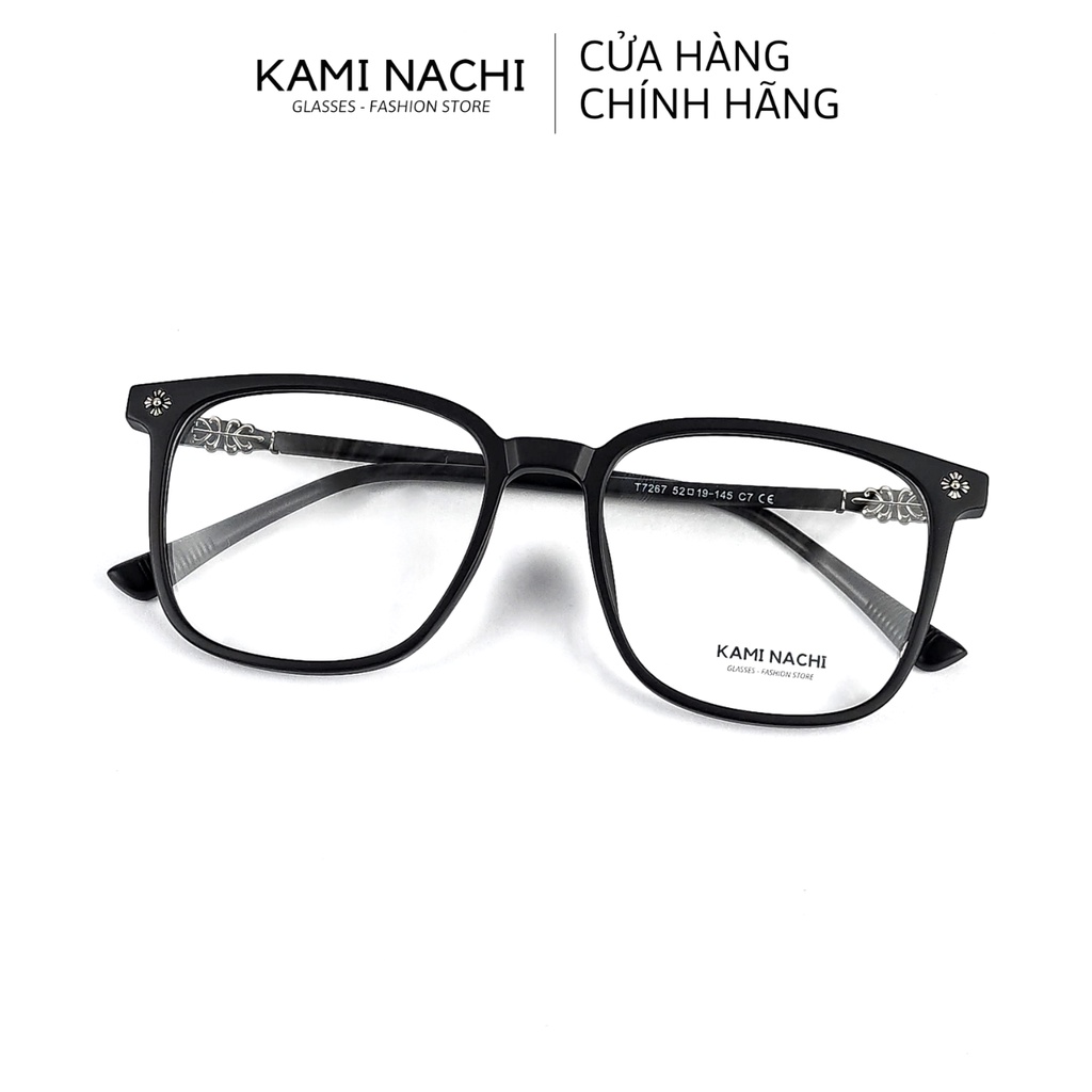 Gọng kính Xuân Hè mới KAMI NACHI T7267, chất liệu nhựa Acetat