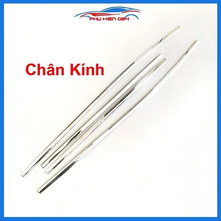 Bộ Ốp, Nẹp chân kính, công kính Honda HRV 2022-2023 Inox không rỉ , sáng bóng