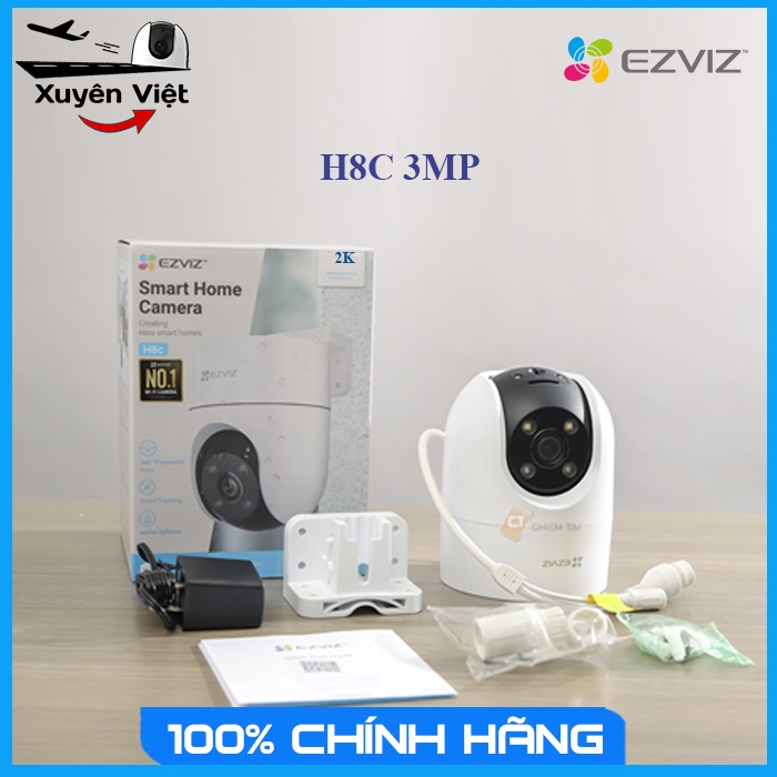 Camera H8C 2K - Độ Phân Giải 3MP, Có Màu Ban Đêm - CAMERA XUYENVIET