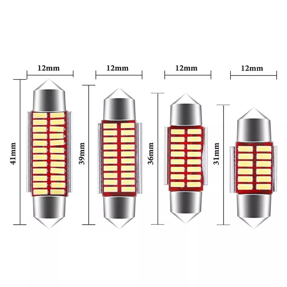 Đèn LED trần ô tô, xe hơi full size phù hợp mọi loại xe