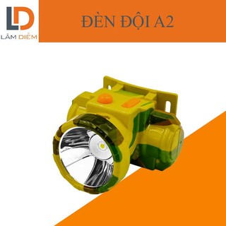 Đèn Đội Đầu Pin Sạc Led Siêu Sáng A2 choá 5cm nhỏ gọn 2 chế độ sáng